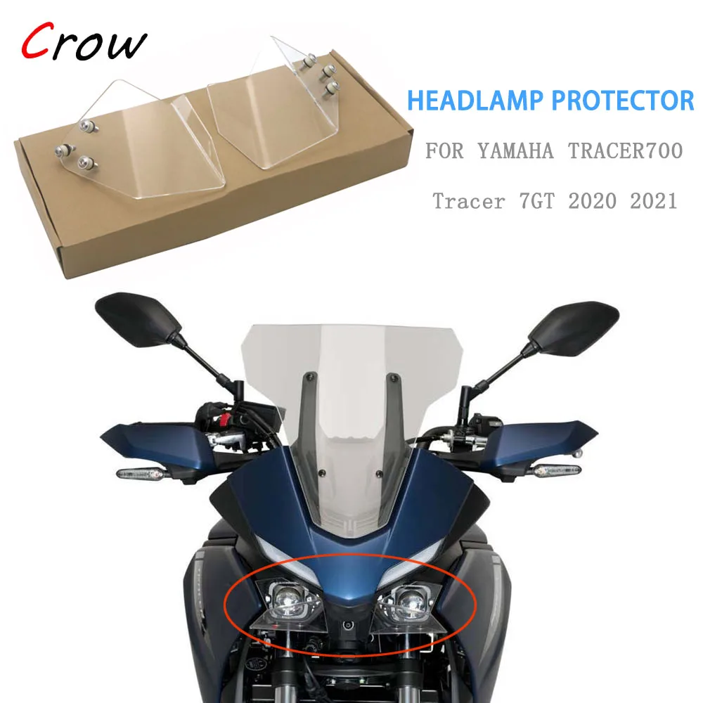 For YAMAHA TRACER700 Tracer 700 Tracer 7 GT MT-07 2020 2021Transparent Headlight Protection Motorcycle Accessories
For YAMAHA TRACER700 Tracer 700 Tracer 7 GT MT-07 2020 2021Transparent Headlight Protection Motorcycle Accessories