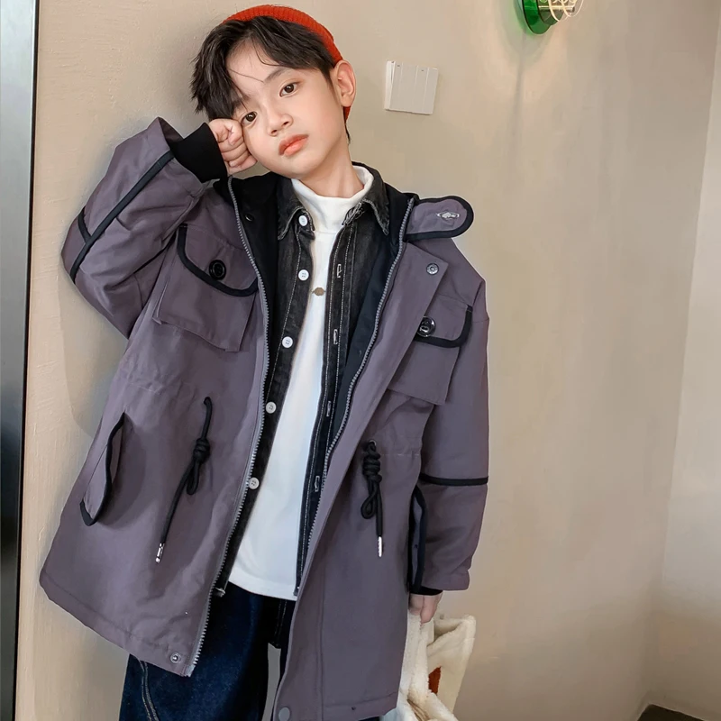 2022 New Children's Boys' Coat Autumn and Winter Thickened New Long Fashion Boys' Cotton Jacket Autumn and Winter Top Casual
2022 New Children's Boys' Coat Autumn and Winter Thickened New Long Fashion Boys' Cotton Jacket Autumn and Winter Top Casual