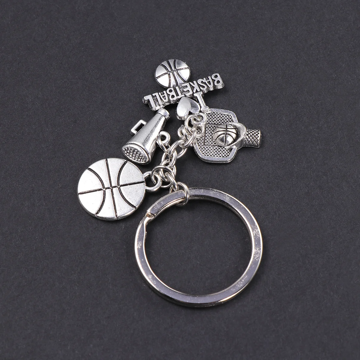 1pc Keychain Heart Shape Pendant Basketball Zinc Alloy Metal Key Holder Purse Keychain Keyring Key Ring for
1pc Keychain Heart Shape Pendant Basketball Zinc Alloy Metal Key Holder Purse Keychain Keyring Key Ring for