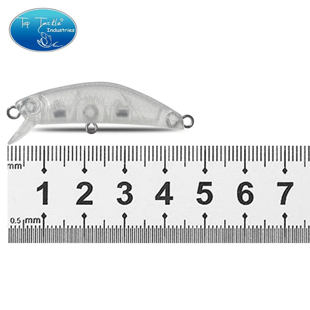 5PCS Fishing Lure ABS Unpainted Sinking Minnow 42mm 2.5g Hardbait Kinds Jerkbait Bass DIY For Fishing Bass
5PCS Fishing Lure ABS Unpainted Sinking Minnow 42mm 2.5g Hardbait Kinds Jerkbait Bass DIY For Fishing Bass