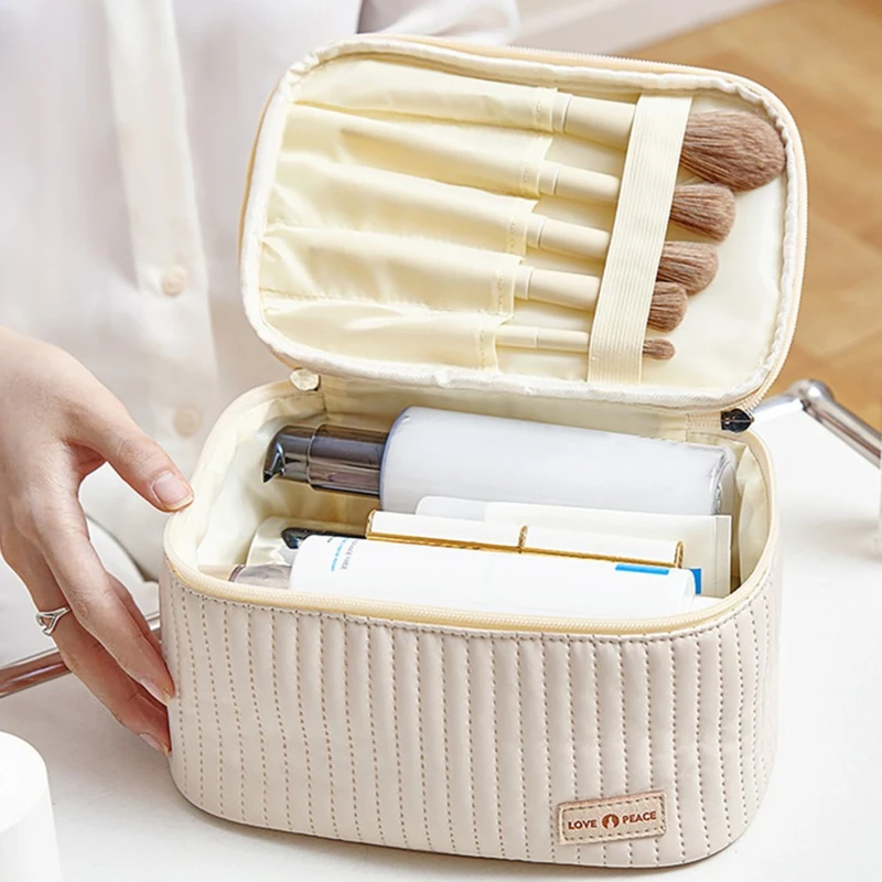 Large Capacity Cosmetic Bags Women Makeup Organizer Girls Retro Make Up Case Storage Pouch Travel Bathroom Washbag Toiletry Kit
Large Capacity Cosmetic Bags Women Makeup Organizer Girls Retro Make Up Case Storage Pouch Travel Bathroom Washbag Toiletry Kit