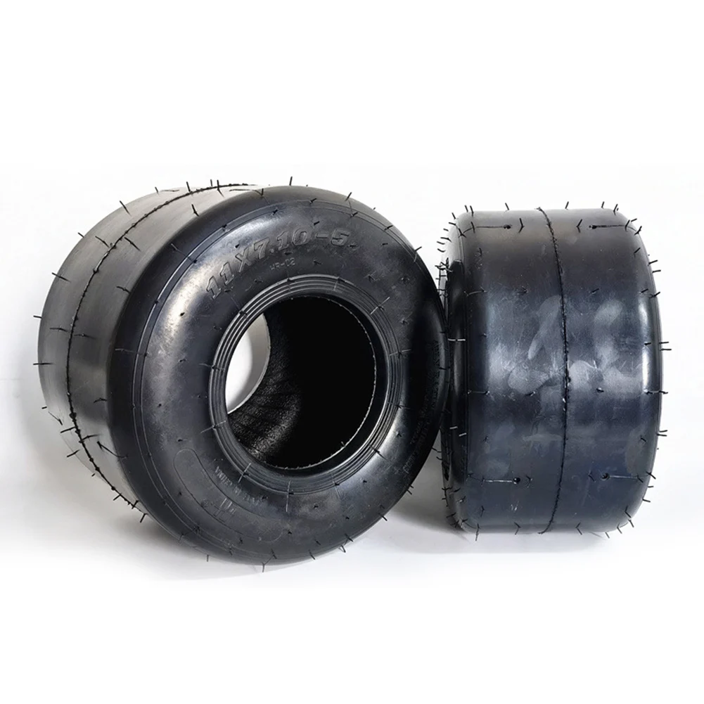 Go Kart Tires 10x4.50-5 11x7.10-5 Competitive Kart Front And Rear Tubeless Tires Wearproof Rubber Tyre Replacement Parts
Go Kart Tires 10x4.50-5 11x7.10-5 Competitive Kart Front And Rear Tubeless Tires Wearproof Rubber Tyre Replacement Parts