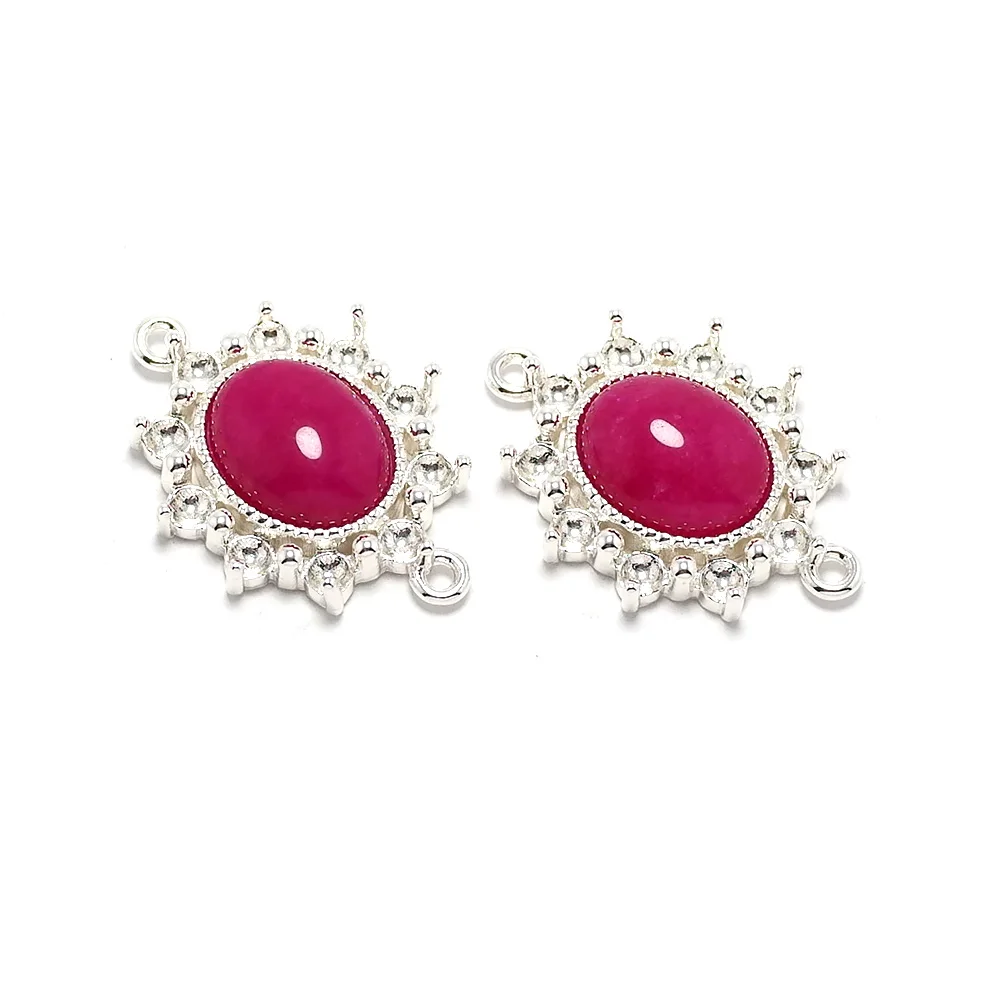 2pcs Sun Pendant,24K Gold Color Plated Brass,Oval Rose Red Stone Earrings Charms,Jewelry Necklace Bracelet Making Accessories
2pcs Sun Pendant,24K Gold Color Plated Brass,Oval Rose Red Stone Earrings Charms,Jewelry Necklace Bracelet Making Accessories