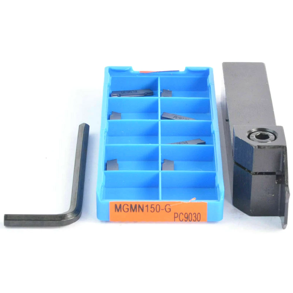 16x16x100mm MGEHR1616-1.5 Turning Tool Holder MGMN150-G Carbide Insert External Slot Groove Turning Tool Holder CNC Tool
16x16x100mm MGEHR1616-1.5 Turning Tool Holder MGMN150-G Carbide Insert External Slot Groove Turning Tool Holder CNC Tool