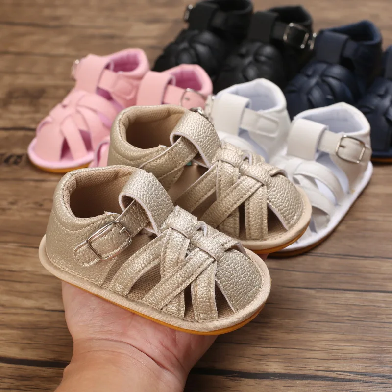 Сандалии на резиновой мягкой подошве для маленьких мальчиков и девочек, Нескользящие босоножки для первых шагов, обувь для новорожденных, лето 2022
Сандалии на резиновой мягкой подошве для маленьких мальчиков и девочек, Нескользящие босоножки для первых шагов, обувь для новорожденных, лето 2022