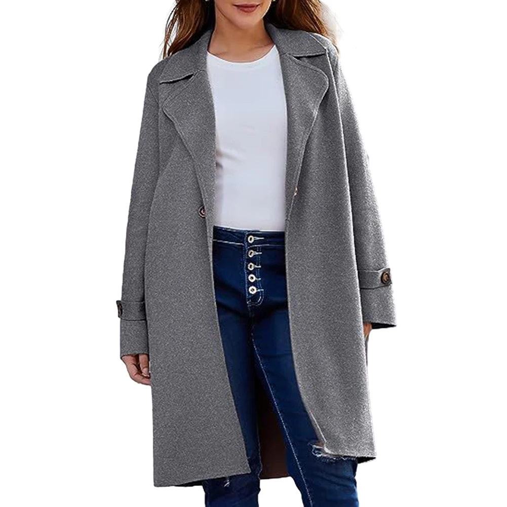 Jacket Coat Long Sleeve Slightly Elastic Solid Color Viscose Fiber Warm Casual Daily For Female Lapel Brand New
Jacket Coat Long Sleeve Slightly Elastic Solid Color Viscose Fiber Warm Casual Daily For Female Lapel Brand New