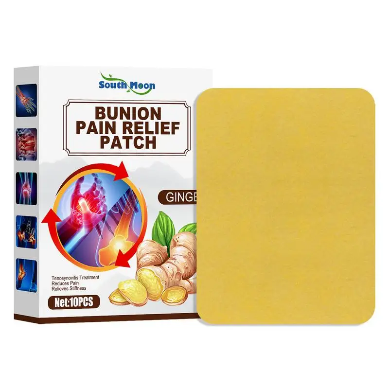 10 PCS Bunion Pain Relief Patches Ginger Self Adhesive Patch Plaster Pain Relief Patch Eliminate Joint Swelling Patch
10 PCS Bunion Pain Relief Patches Ginger Self Adhesive Patch Plaster Pain Relief Patch Eliminate Joint Swelling Patch
