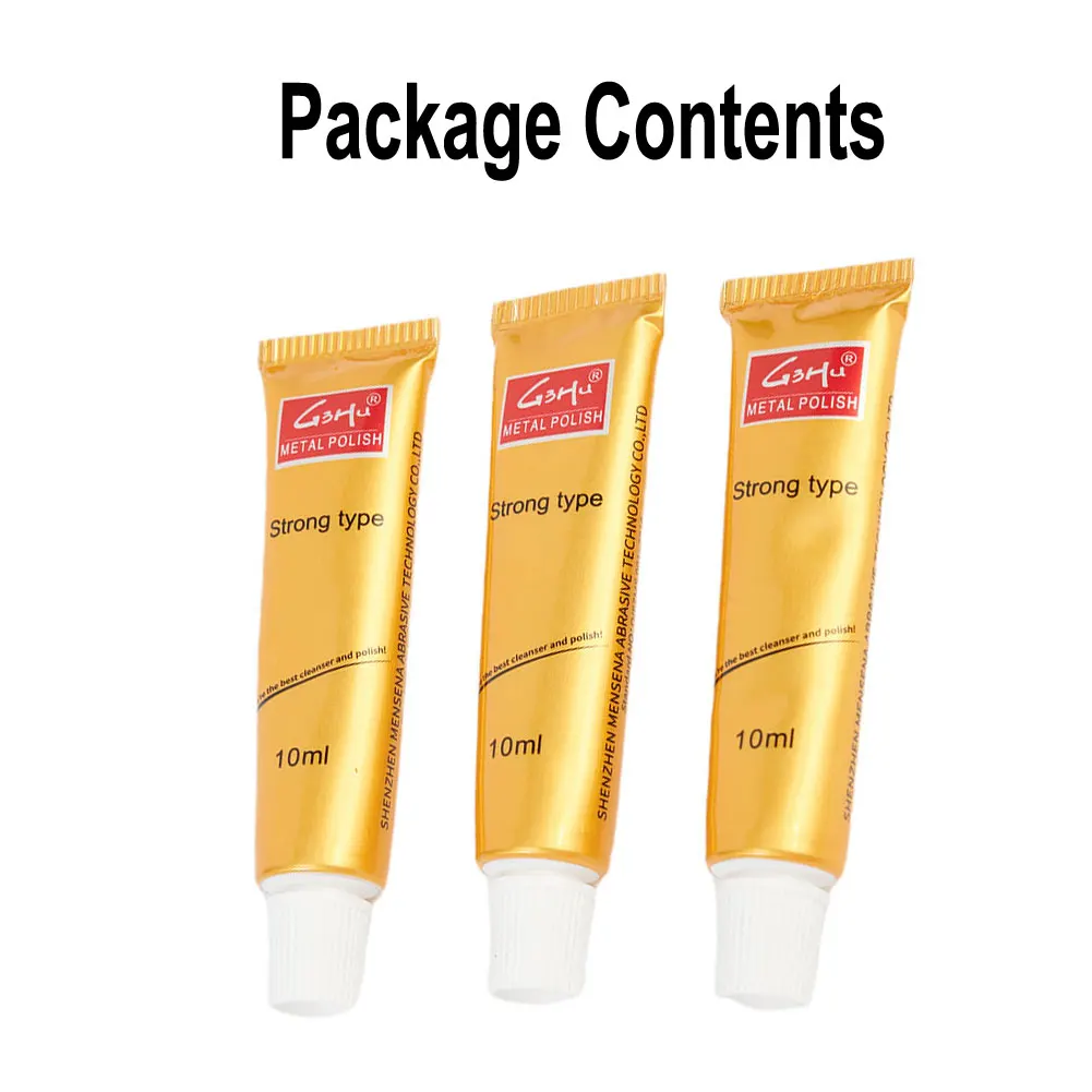 3Pcs 5g/10g Metal Polishing Cream Knife Machine Polishing Wax Mirror Stainless Steel Ceramic Watch Polishing Paste Rust Remover
3Pcs 5g/10g Metal Polishing Cream Knife Machine Polishing Wax Mirror Stainless Steel Ceramic Watch Polishing Paste Rust Remover