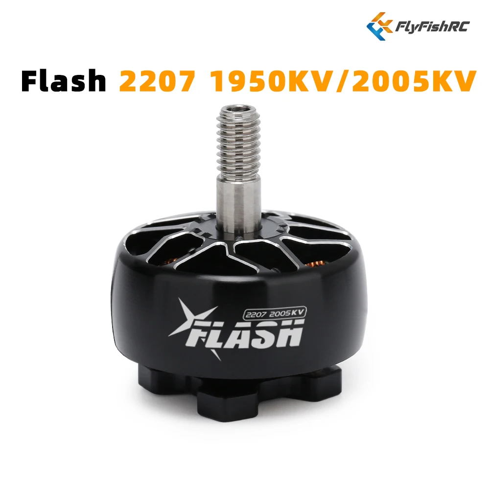 FlyFishRC Flash 2207 1950KV 2005KV Compatible 5inch Propeller For RC FPV Racing Drone
FlyFishRC Flash 2207 1950KV 2005KV Compatible 5inch Propeller For RC FPV Racing Drone