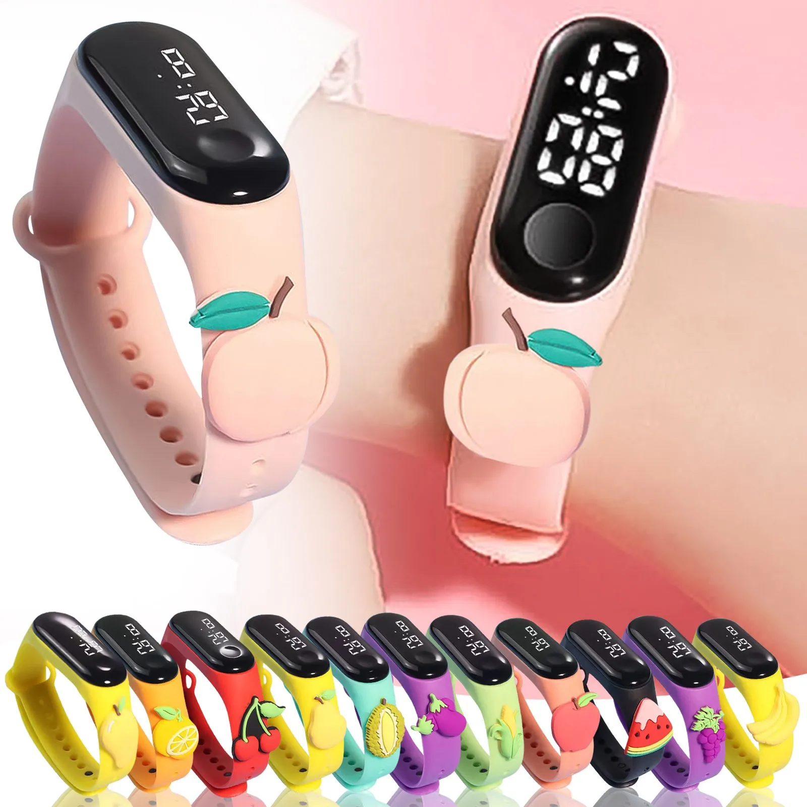 Cartoon Kids' Watches Waterproof Sports Watch Outdoor Bracelet Life Waterproof Electronic Girls Watch Digital relogio infantil
Cartoon Kids' Watches Waterproof Sports Watch Outdoor Bracelet Life Waterproof Electronic Girls Watch Digital relogio infantil