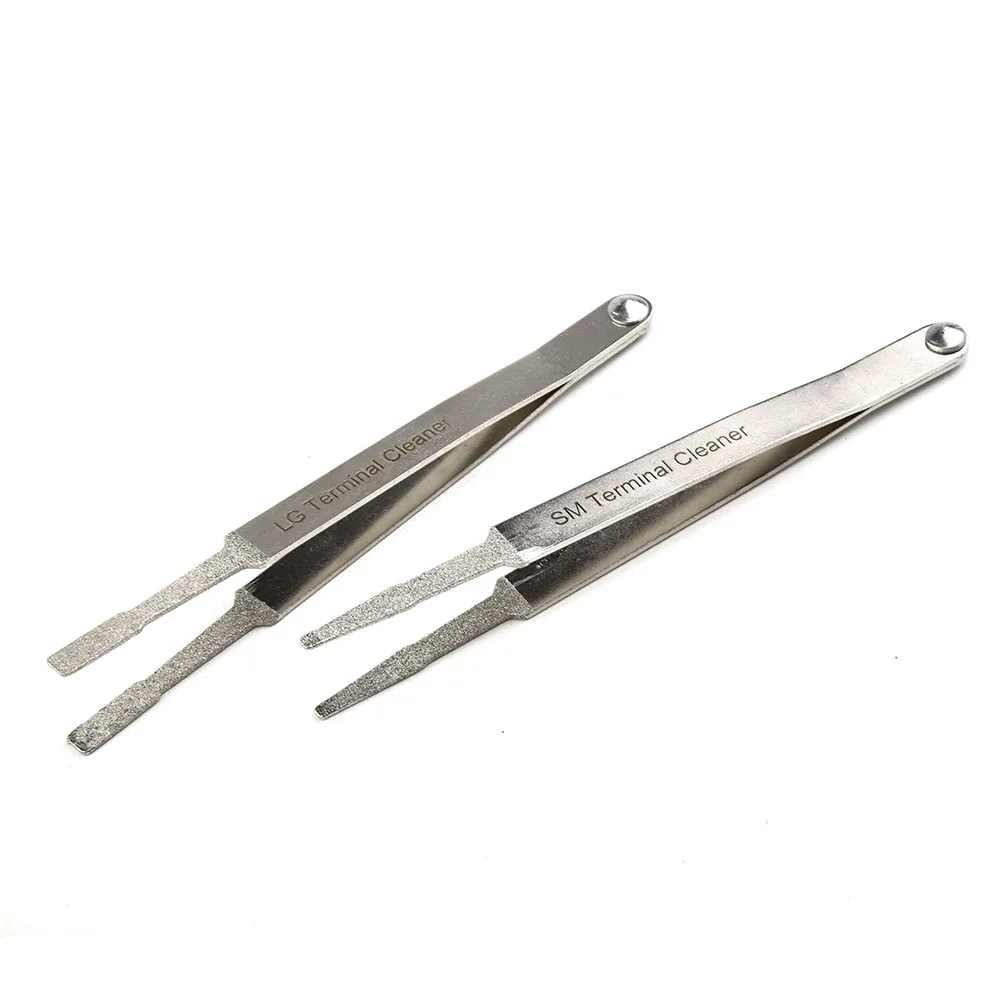 For Spade Terminals Cleaning Tool Tweezer Electric Terminal Cleaner For Cleaning Flat Remove Corrosion,Extend Harness Life
For Spade Terminals Cleaning Tool Tweezer Electric Terminal Cleaner For Cleaning Flat Remove Corrosion,Extend Harness Life