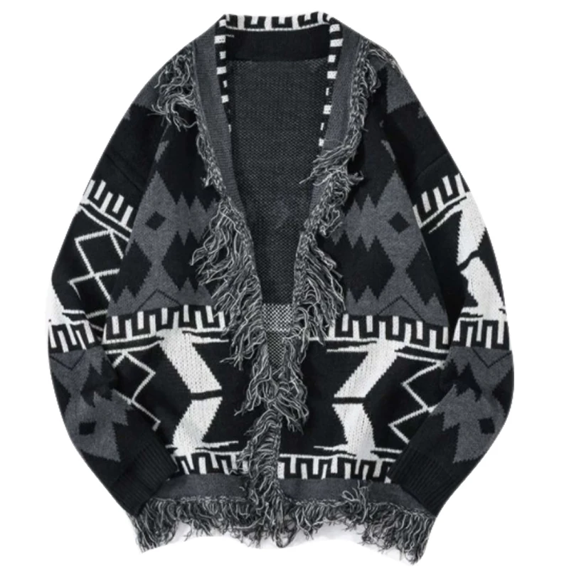 Japanese Cardigan Men Sweater Woman Loose Casual Hip Hop Streetwear Vintage Retro Harajuku Ripped Knitted Men Cardigans Coat
Japanese Cardigan Men Sweater Woman Loose Casual Hip Hop Streetwear Vintage Retro Harajuku Ripped Knitted Men Cardigans Coat