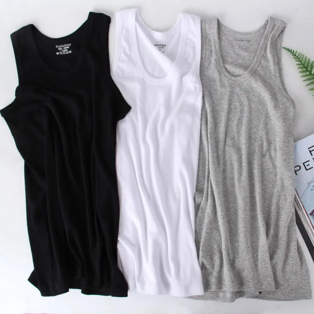 Wholesale & Dropshipping Sport Vest Men Solid Color Low-cut Neck Sleeveless Cotton Vest Breathable Tank Top
Wholesale & Dropshipping Sport Vest Men Solid Color Low-cut Neck Sleeveless Cotton Vest Breathable Tank Top
