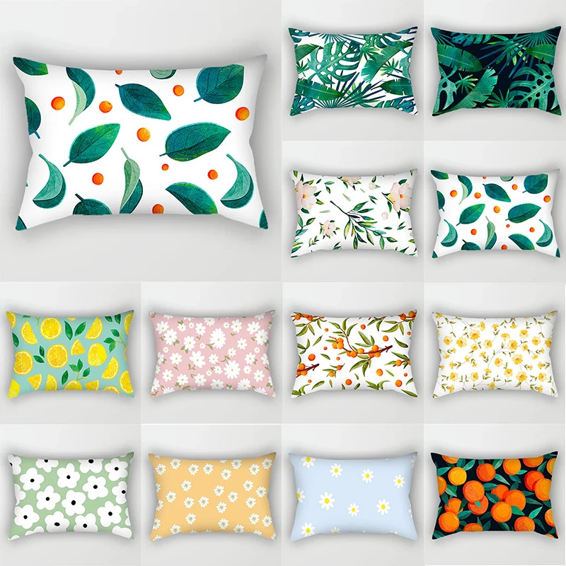 Home Decor Sofa Living Room Flower Lemon Fruit Pillow Cover Green Leaves Tropical Plant Cushion Can Be Customized
Home Decor Sofa Living Room Flower Lemon Fruit Pillow Cover Green Leaves Tropical Plant Cushion Can Be Customized