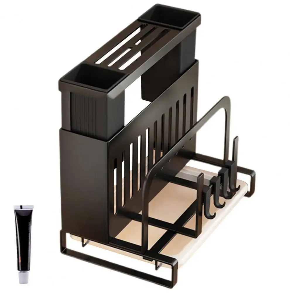 1 Set Carbon Steel Cutters Storage Rack Punch Free Cutting Board Flatware Kitchen Rack for Kitchen
1 Set Carbon Steel Cutters Storage Rack Punch Free Cutting Board Flatware Kitchen Rack for Kitchen