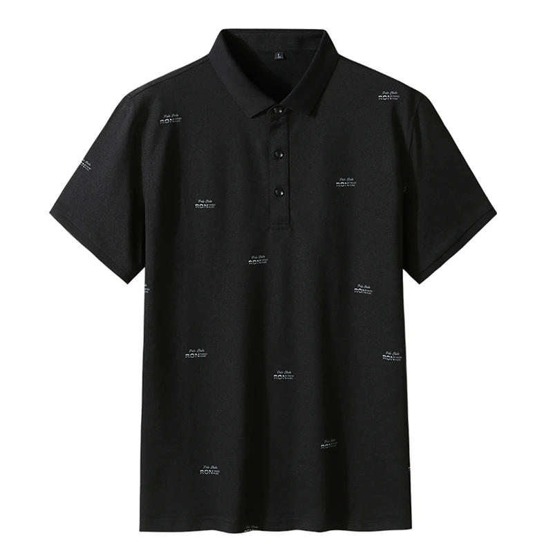 Summer New Men's Plus Size Clothing Golf Short Sleeved Sports T-Shirt Outdoor Leisure Breathable Quick Drying Black Polo Shirt
Summer New Men's Plus Size Clothing Golf Short Sleeved Sports T-Shirt Outdoor Leisure Breathable Quick Drying Black Polo Shirt