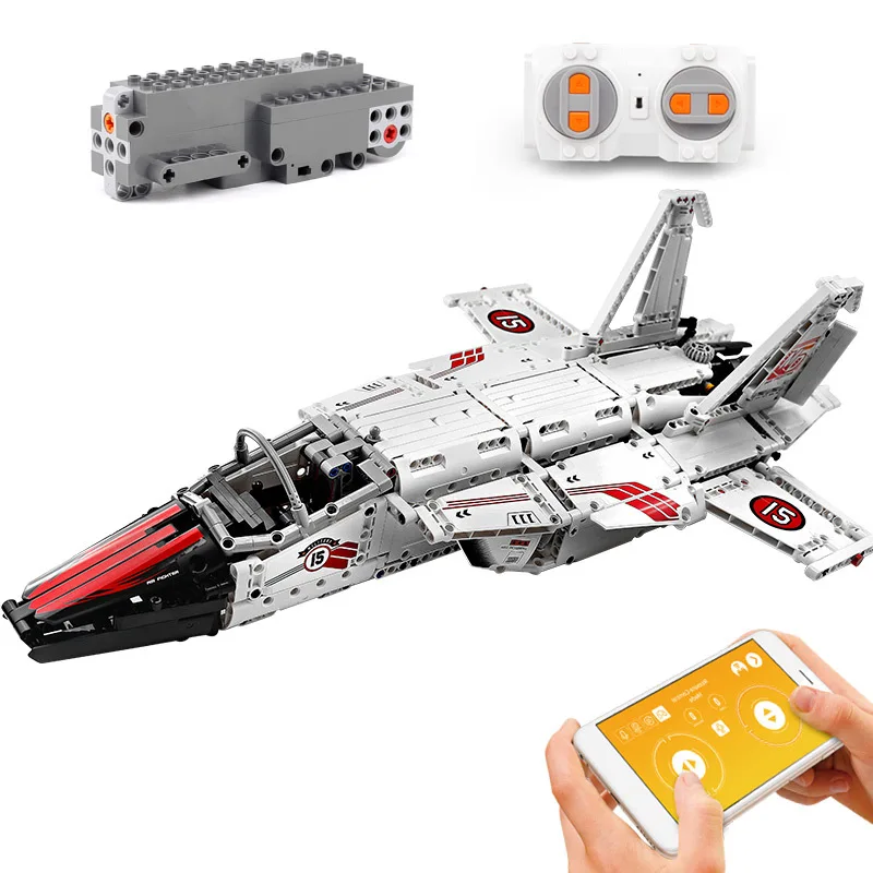 APP Programming Remote Control Air Fighter Model Blocks Construction Airplane Building Blocks Toy Children's Toy Birthday Gift 
APP Programming Remote Control Air Fighter Model Blocks Construction Airplane Building Blocks Toy Children's Toy Birthday Gift