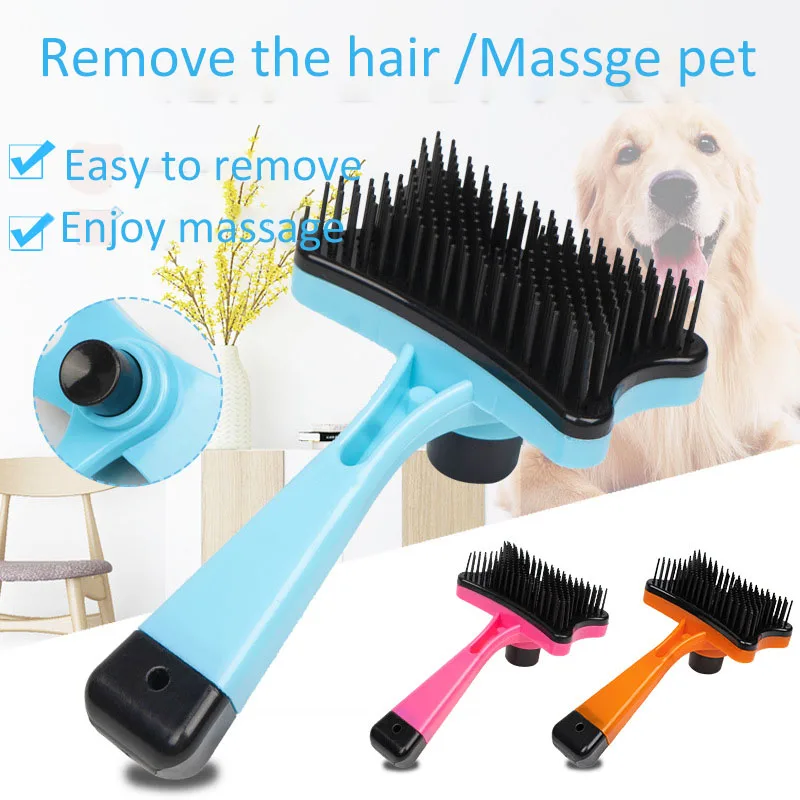 Dog Cleaning Supplies Pet Hair Removal Brush Dog Hair Comb Fading Massage Multifunctional Grooming Tool for Dog Cat Pet Products
Dog Cleaning Supplies Pet Hair Removal Brush Dog Hair Comb Fading Massage Multifunctional Grooming Tool for Dog Cat Pet Products