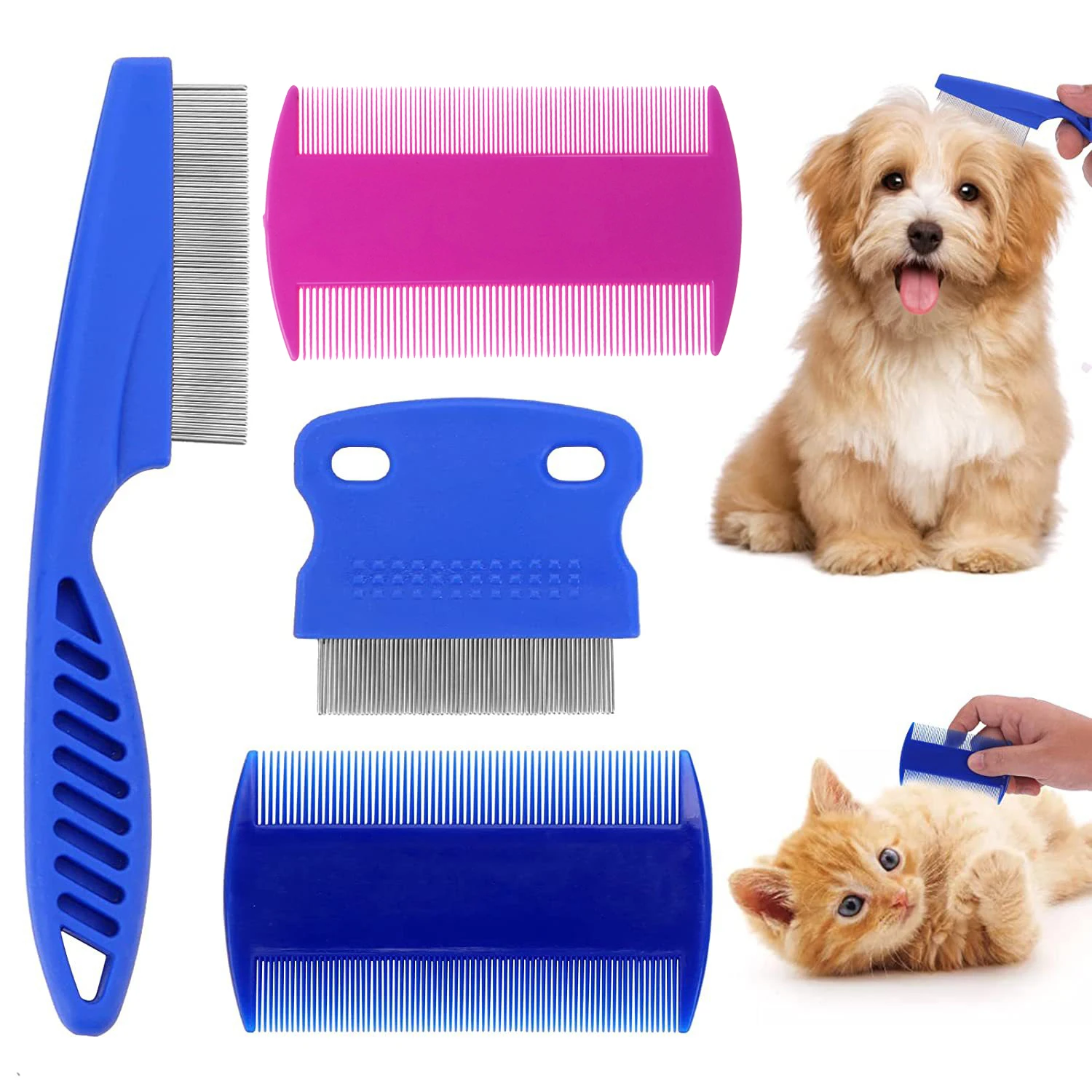 Pet Comb Pet Tear Stain Remover Dog Grooming Comb Gently Removes Mucus and Crust Small Lice Flea Combs for Dogs Cats Supplies
Pet Comb Pet Tear Stain Remover Dog Grooming Comb Gently Removes Mucus and Crust Small Lice Flea Combs for Dogs Cats Supplies