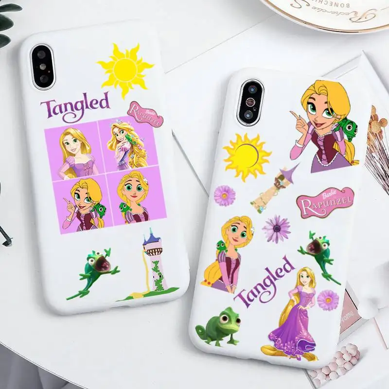 Disney Princess Tangled rapunzel Phone Case For iphone 13 12 11 Pro Max Mini XS 8 7 6 6S Plus X SE 2020 XR Candy white cover
Disney Princess Tangled rapunzel Phone Case For iphone 13 12 11 Pro Max Mini XS 8 7 6 6S Plus X SE 2020 XR Candy white cover