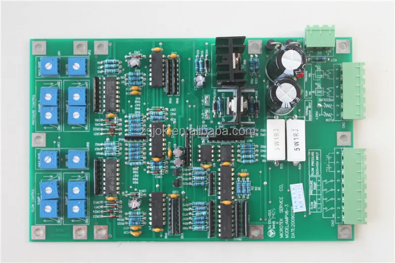 Yuken AMPV6-3 amplifier board , card for Chen Hsong injection molding machine 
Yuken AMPV6-3 amplifier board , card for Chen Hsong injection molding machine