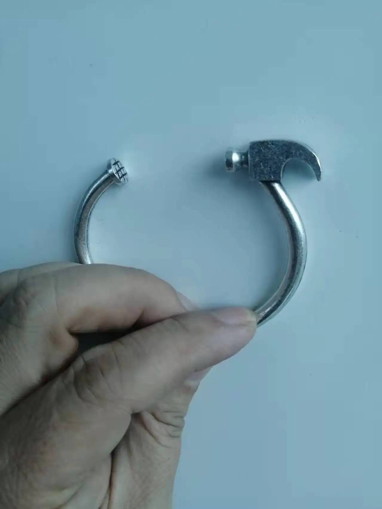 Personalized Adjustable Hammer Hitting Nail Tool Bracelet
Personalized Adjustable Hammer Hitting Nail Tool Bracelet