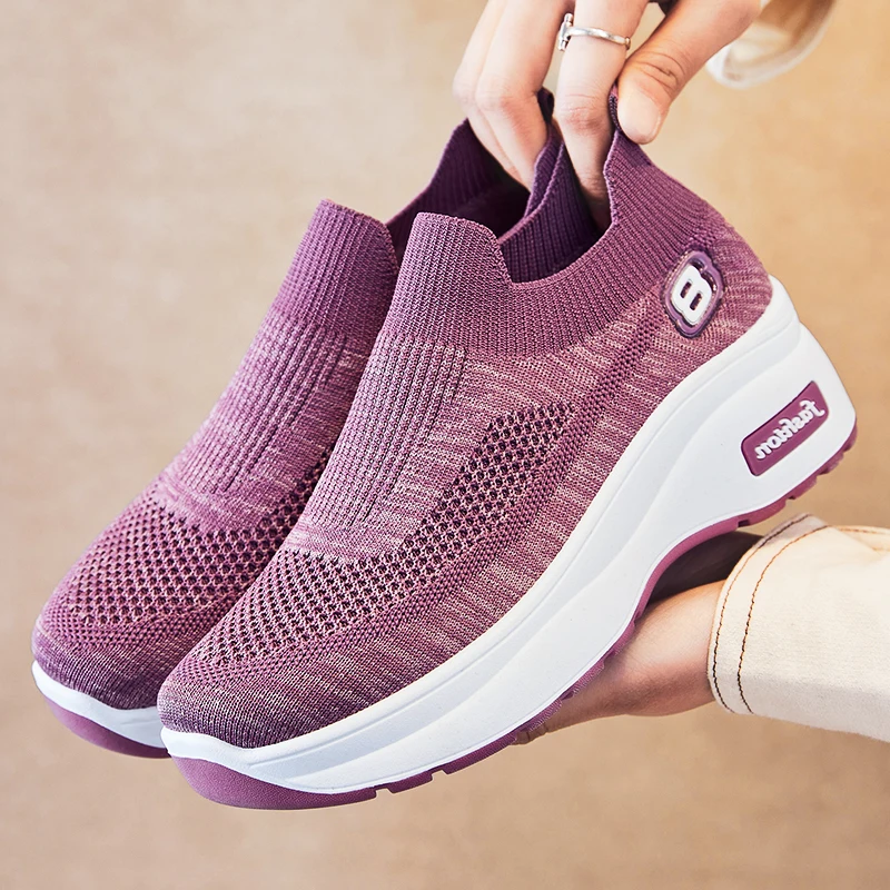 Casual Medium Heel Women's Shoes Loafers Platform Breathable Designer Luxury Sneakers Thick Sole Female High Heels Shoes
Casual Medium Heel Women's Shoes Loafers Platform Breathable Designer Luxury Sneakers Thick Sole Female High Heels Shoes