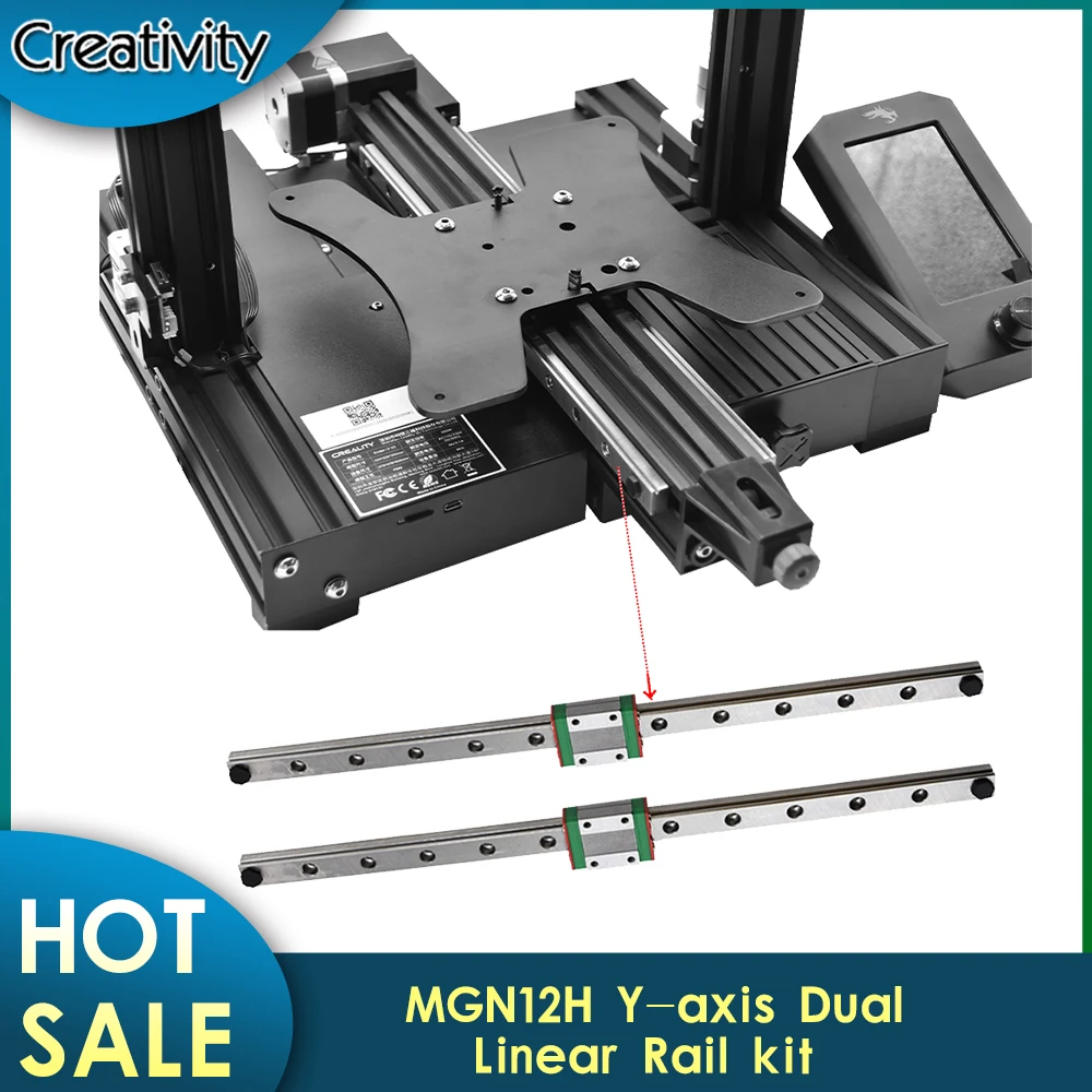 Комплект линейной направляющей Ender 3/V2/Pro, 300 мм, для принтера Ender 3 Ender 3 Pro Ender 3 V2
Комплект линейной направляющей Ender 3/V2/Pro, 300 мм, для принтера Ender 3 Ender 3 Pro Ender 3 V2
