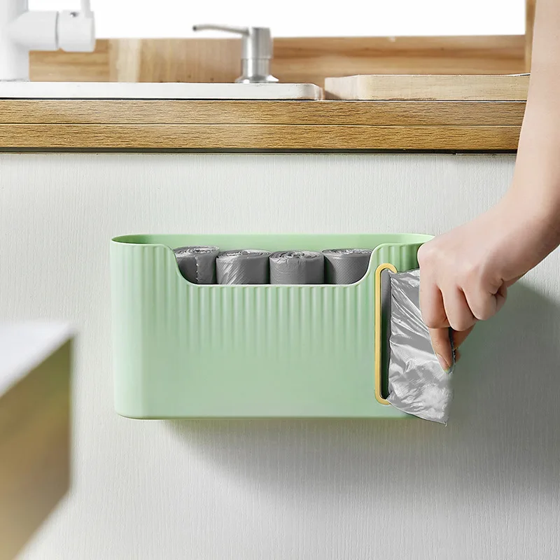 Punch-free Garbage Bag Storage Box Wall-mounted Kitchen Storage Box Removable Garbage Bag Storage Box Plastic Container
Punch-free Garbage Bag Storage Box Wall-mounted Kitchen Storage Box Removable Garbage Bag Storage Box Plastic Container