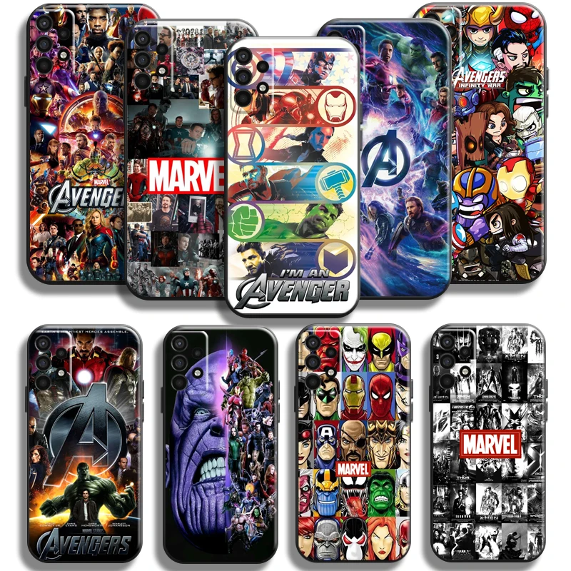 Marvel Avengers Phone Case For Samsung Galaxy A11 A12 A21 A21S A22 A30 A31 A32 A50 A51 A52 A70 A71 A72 5G Carcasa Funda
Marvel Avengers Phone Case For Samsung Galaxy A11 A12 A21 A21S A22 A30 A31 A32 A50 A51 A52 A70 A71 A72 5G Carcasa Funda