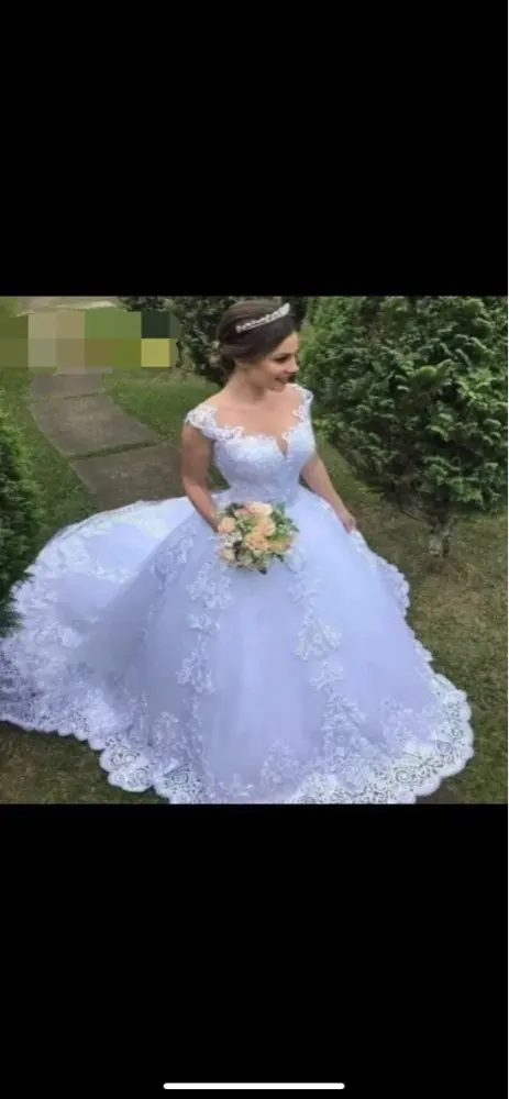 Floral Wedding Dress with Train Long Bridal Formal Gowns Vestidos Noiva Custom Made Wedding Dresses Long Puffy Ball Gown
Floral Wedding Dress with Train Long Bridal Formal Gowns Vestidos Noiva Custom Made Wedding Dresses Long Puffy Ball Gown