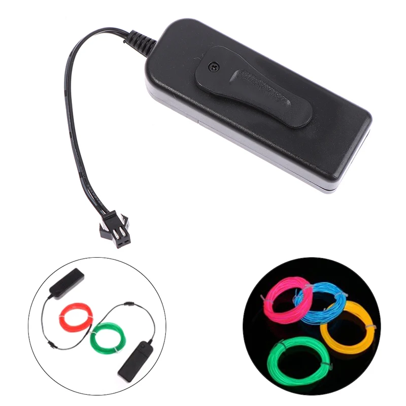 DC 3V Adapter Driver 1-5M El Wire Electroluminescent Light Controller Inverter High quality
DC 3V Adapter Driver 1-5M El Wire Electroluminescent Light Controller Inverter High quality
