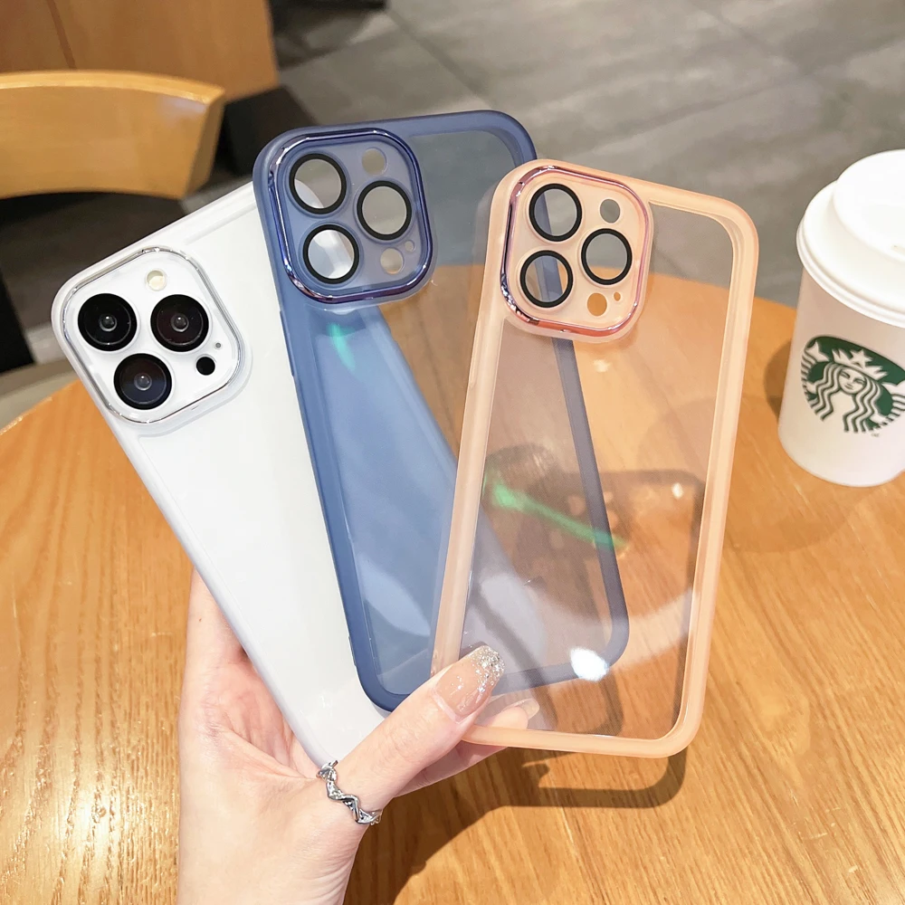 Luxury Case For Iphone 13 11 14 Pro Max 12 XR X Xs 7 8 Plus SE 2020 13promax 14promax Silicon Camera Lens Protector Fundas Cover
Luxury Case For Iphone 13 11 14 Pro Max 12 XR X Xs 7 8 Plus SE 2020 13promax 14promax Silicon Camera Lens Protector Fundas Cover