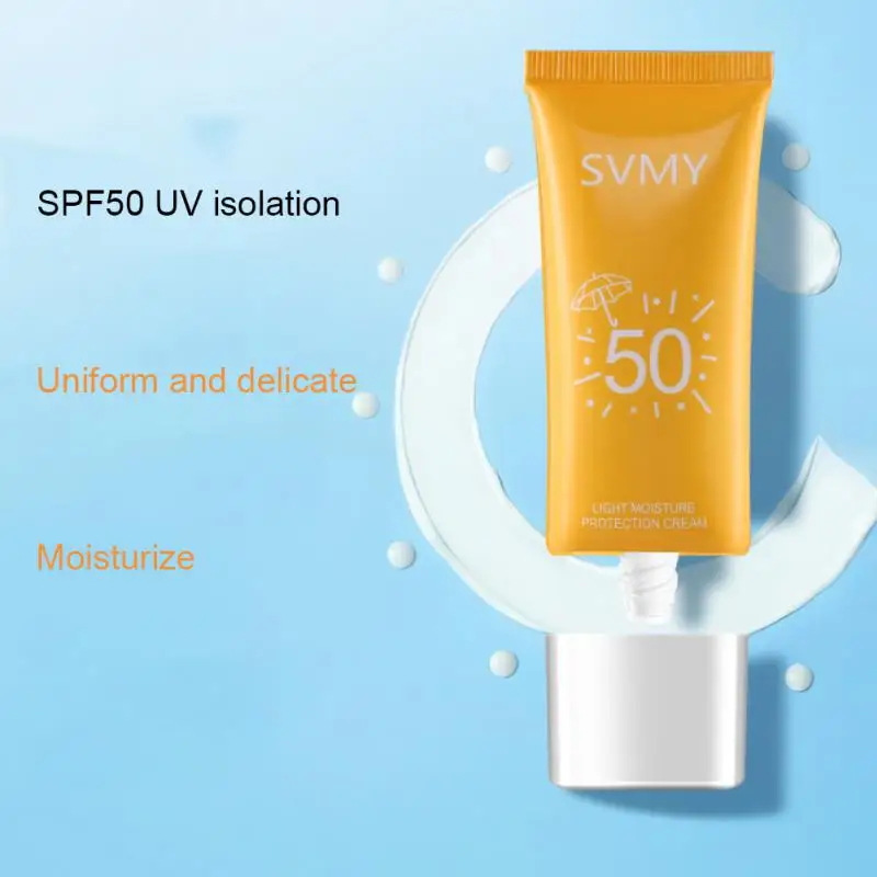 Face Care Light Moisturizing Face Skin Care Sunblock Skin Protective Cream Makeup Cosmetics Facial Body Sunscreen Spf 50
Face Care Light Moisturizing Face Skin Care Sunblock Skin Protective Cream Makeup Cosmetics Facial Body Sunscreen Spf 50