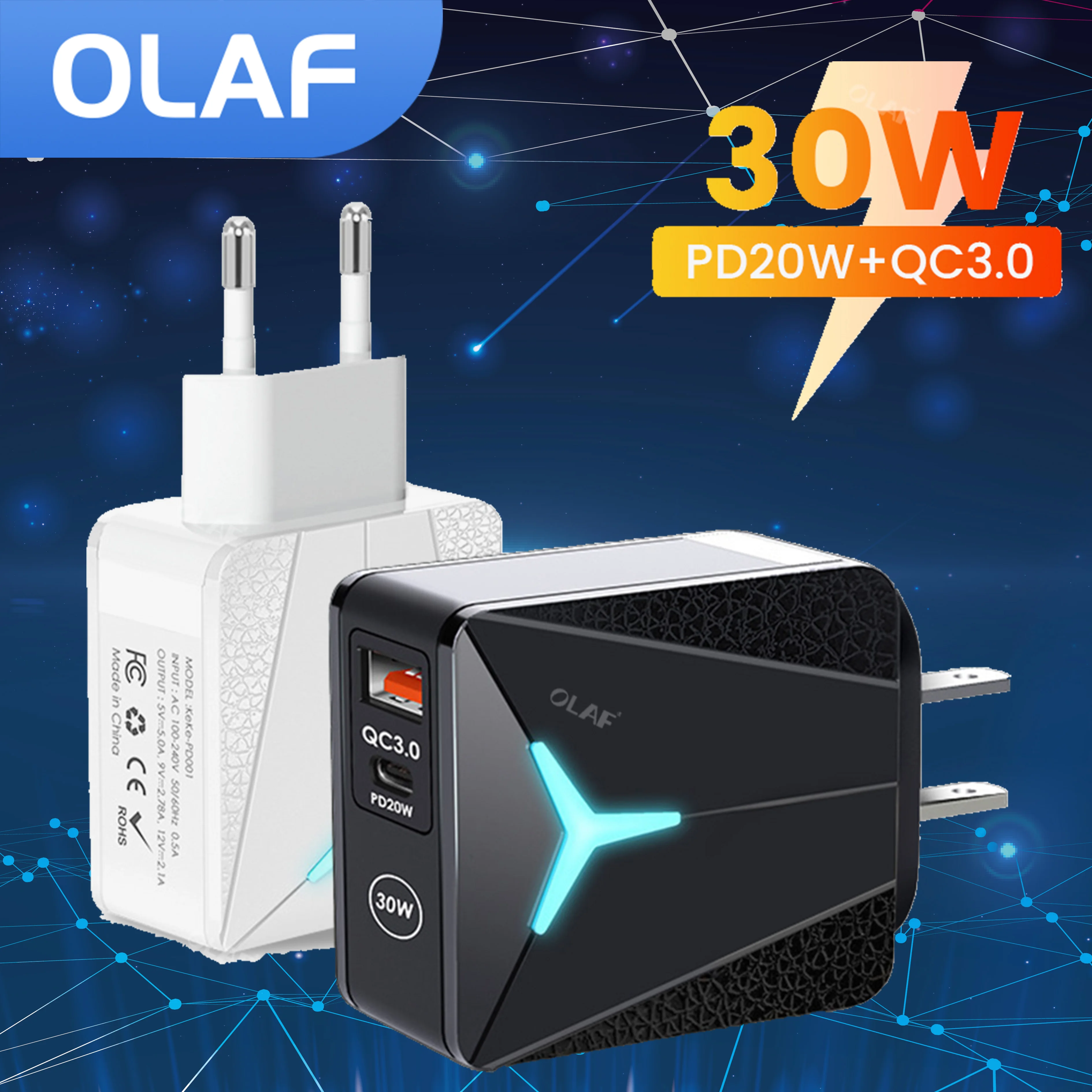 Olaf 30 Вт PD QC3.0 Быстрая зарядка usb зарядное устройство для iPhone 13 12 max Samsung Xiaomi Тип C PD Быстрая Зарядка адаптер настенная Быстрая зарядка
Olaf 30 Вт PD QC3.0 Быстрая зарядка usb зарядное устройство для iPhone 13 12 max Samsung Xiaomi Тип C PD Быстрая Зарядка адаптер настенная Быстрая зарядка