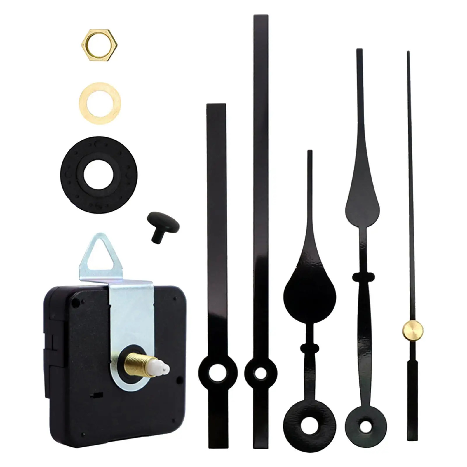 Silent Quartz Clock Movement Mechanism Hands with 2 Sets of Hands Metal Pointer Repair Tool Quiet Watch for Replacement Repair
Silent Quartz Clock Movement Mechanism Hands with 2 Sets of Hands Metal Pointer Repair Tool Quiet Watch for Replacement Repair