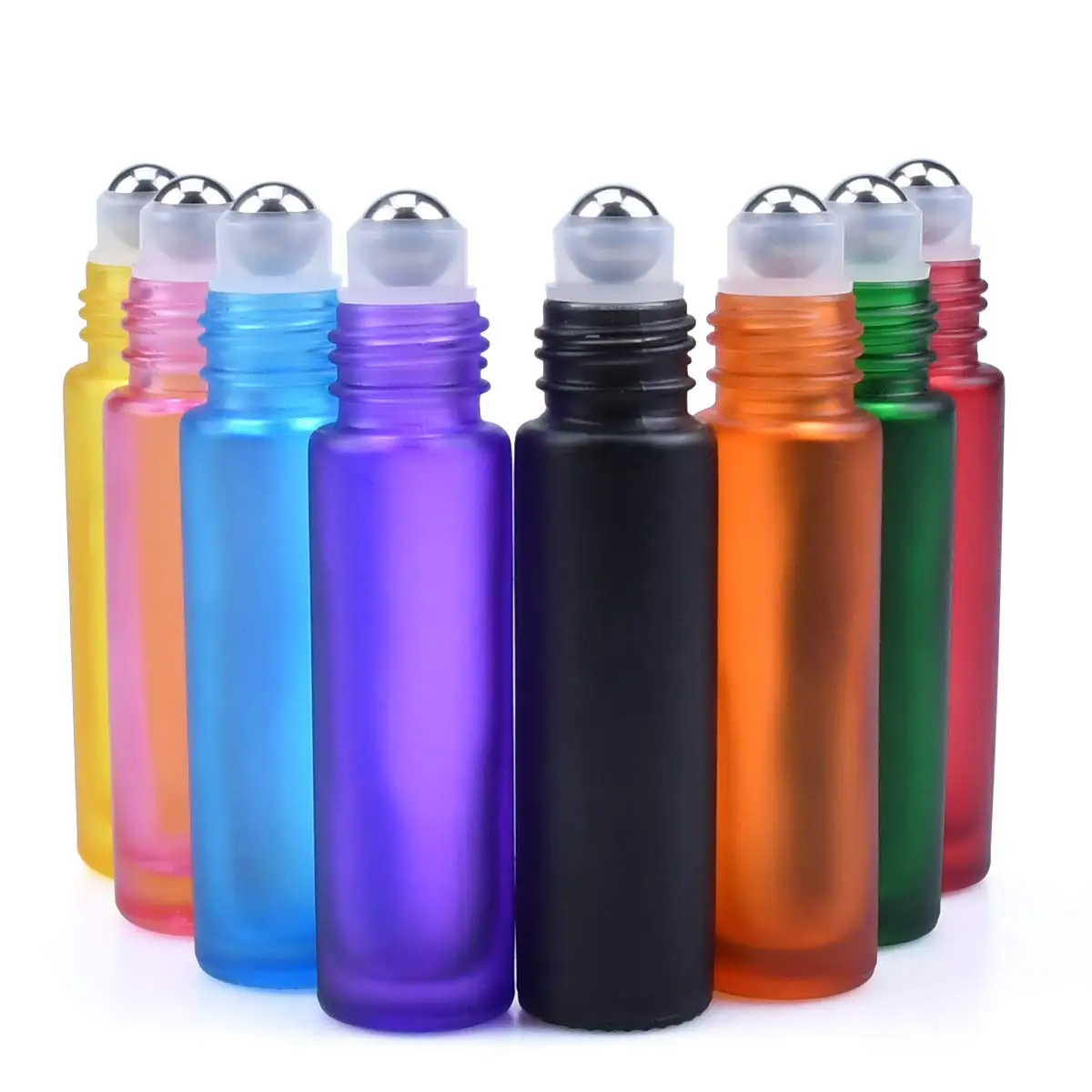 Essential Oil Roller Bottles 8 Pack 10ml Frosted Glass Essential Oil Roller Bottles with Stainless Steel Roller Ball Cap Bulk
Essential Oil Roller Bottles 8 Pack 10ml Frosted Glass Essential Oil Roller Bottles with Stainless Steel Roller Ball Cap Bulk