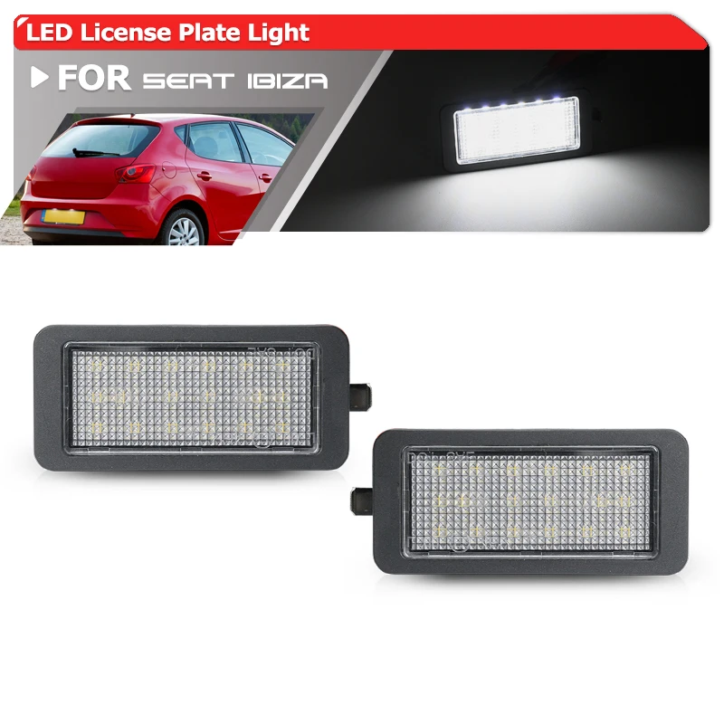 Error Free For Seat Ibiza IV 6J/6P Hatchback 2009-2016 Car Rear Led Number License Plate Light Kits OEM:6J0943021 6J0943021A
Error Free For Seat Ibiza IV 6J/6P Hatchback 2009-2016 Car Rear Led Number License Plate Light Kits OEM:6J0943021 6J0943021A