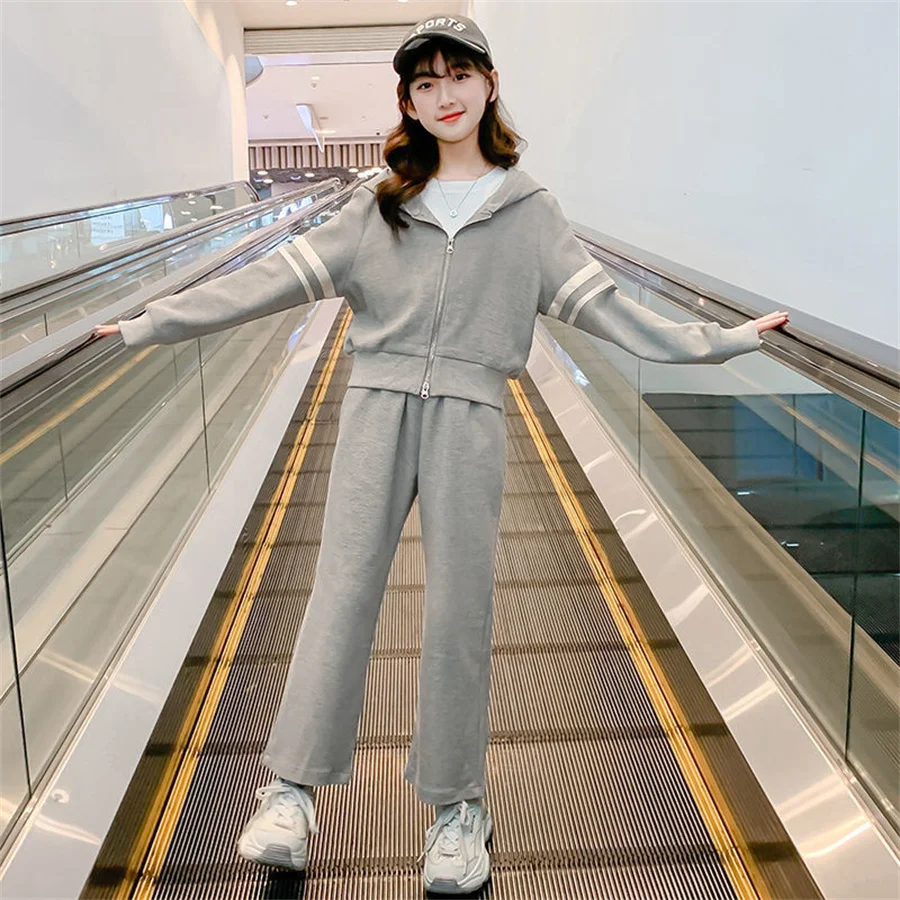 Комплекты одежды для девочек на весну и осень, детские толстовки с длинным рукавом и штаны для девочек, 2 предмета, Детские комплекты одежды для девочек 
Комплекты одежды для девочек на весну и осень, детские толстовки с длинным рукавом и штаны для девочек, 2 предмета, Детские комплекты одежды для девочек