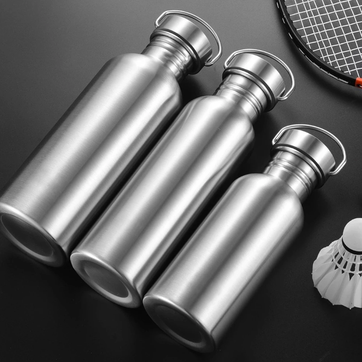 Спортивная бутылка для воды из нержавеющей стали, неизолированная стандартная прочная бутылка для воды с широким горлом, металлическая Гер...
Спортивная бутылка для воды из нержавеющей стали, неизолированная стандартная прочная бутылка для воды с широким горлом, металлическая Гер...