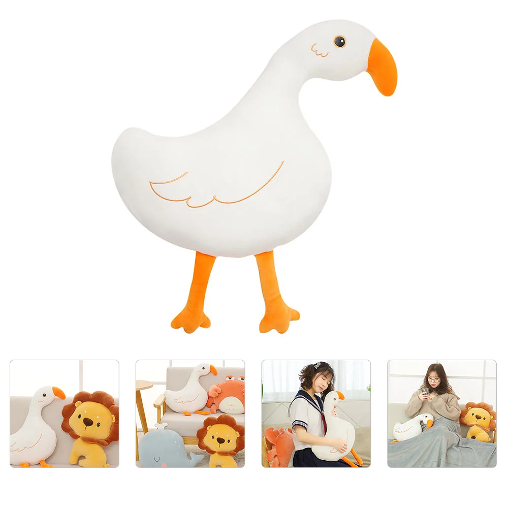 Plush Animal Toy Stuffed Toys Goose Pillow Gift Lovely Soft Stuff White Throw Decorative Monokuma Teething Cartoon Lol doll
Plush Animal Toy Stuffed Toys Goose Pillow Gift Lovely Soft Stuff White Throw Decorative Monokuma Teething Cartoon Lol doll