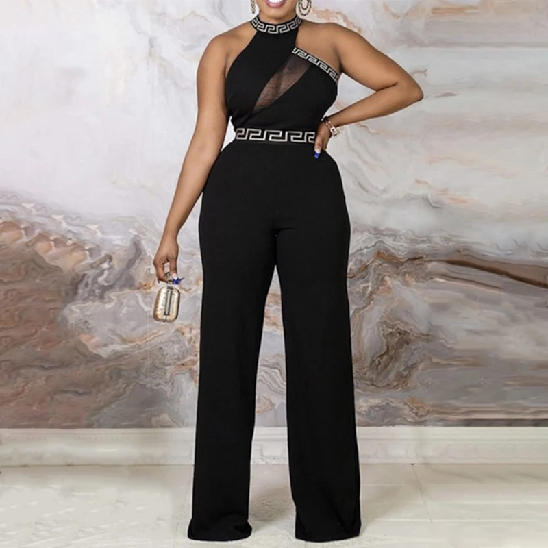 2022 Plus Size Sexy Hanging Neck Strapless Jumpsuits For Women Office Lady Jumpsuit Spring Autumn Bodysuit Vestidos Para Mujer
2022 Plus Size Sexy Hanging Neck Strapless Jumpsuits For Women Office Lady Jumpsuit Spring Autumn Bodysuit Vestidos Para Mujer