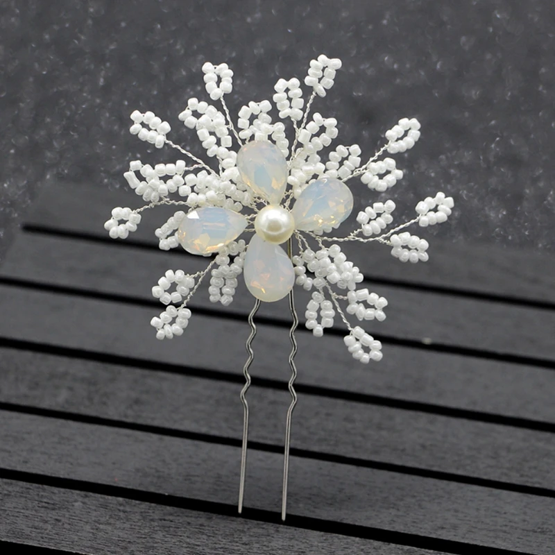 Bride Hairpins Wedding Luxury Decoration Headwear Jewelry Floral Elegant Sticks
Bride Hairpins Wedding Luxury Decoration Headwear Jewelry Floral Elegant Sticks