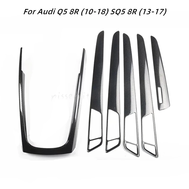 For Audi Q5 8R 2010-18 SQ5 8R 13-17 Accessories Carbon Fiber Style Interior Decoration Center Console Door Interior Sticker ABS
For Audi Q5 8R 2010-18 SQ5 8R 13-17 Accessories Carbon Fiber Style Interior Decoration Center Console Door Interior Sticker ABS