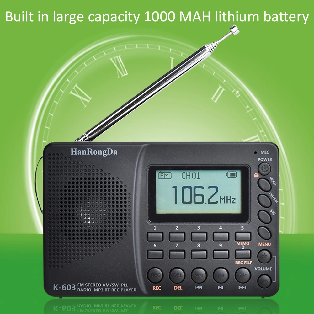 USB Digital Rechargeable Music Player Radio Radio Emergency LED Flashlight Outdoor Camping for TF Card
USB Digital Rechargeable Music Player Radio Radio Emergency LED Flashlight Outdoor Camping for TF Card