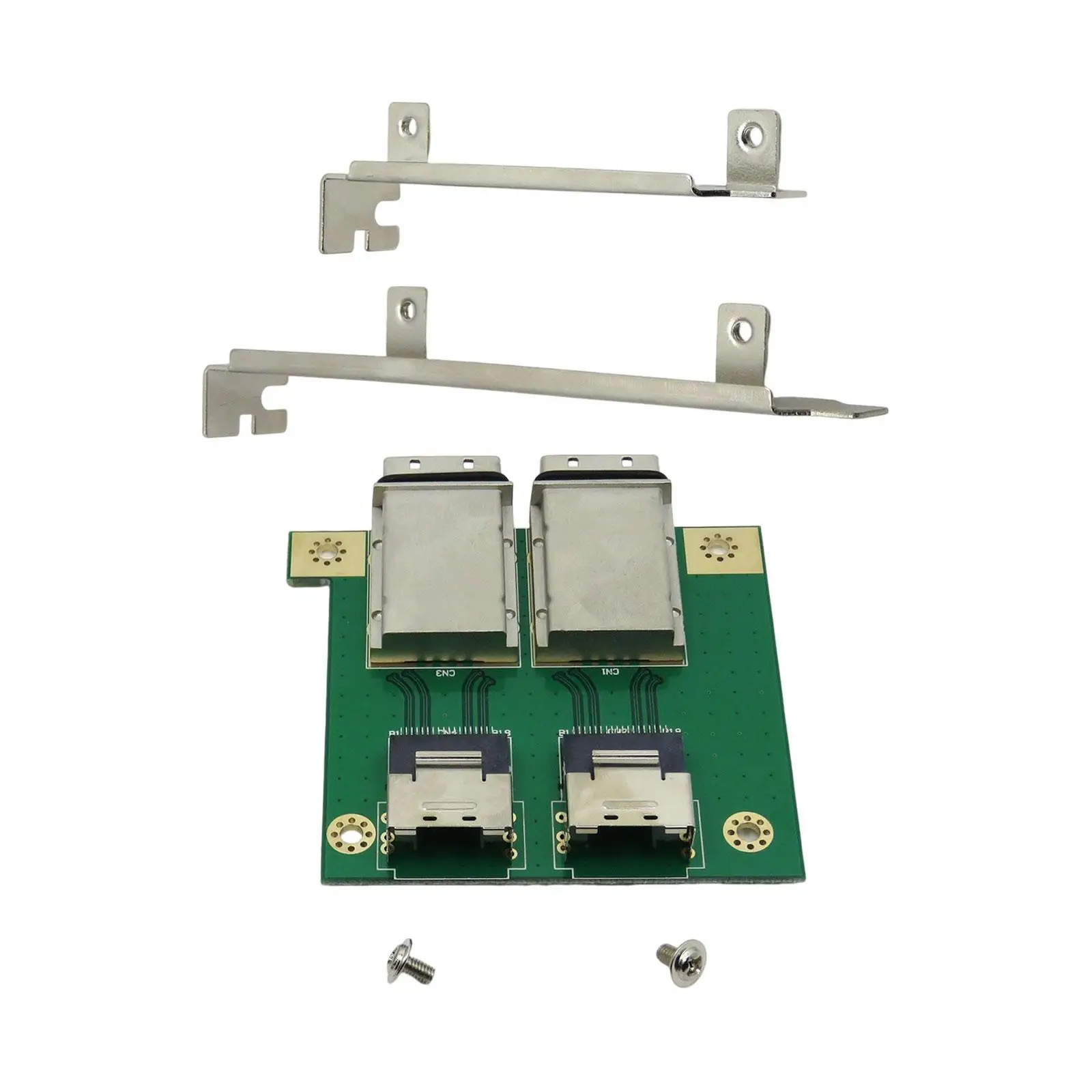 SFF-8087 to SFF-8088 Adapter Supports Internal SFF-8087 36-Pin Device Connectors Durable Computer Cards Accessories
SFF-8087 to SFF-8088 Adapter Supports Internal SFF-8087 36-Pin Device Connectors Durable Computer Cards Accessories