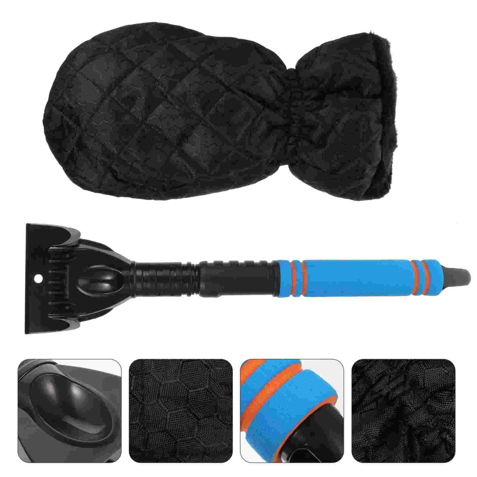 Scraper Defrosting Crusher Winter Windshield Scraper with Glove Snow Removal Tool for Car SUV Truck Black
Scraper Defrosting Crusher Winter Windshield Scraper with Glove Snow Removal Tool for Car SUV Truck Black