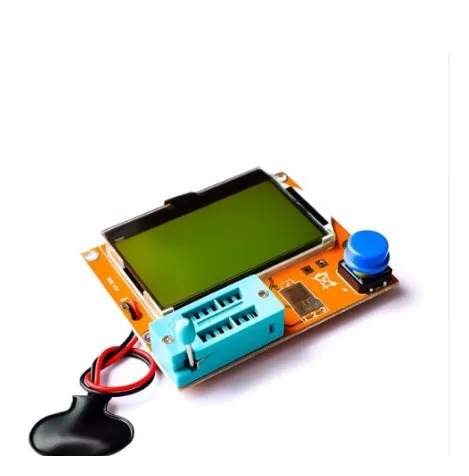 Diode Triode Capacitance ESR Meter MOS PNP LCR-T4 Transistor Tester LCD Display Mega328 Transistors Diodes
Diode Triode Capacitance ESR Meter MOS PNP LCR-T4 Transistor Tester LCD Display Mega328 Transistors Diodes