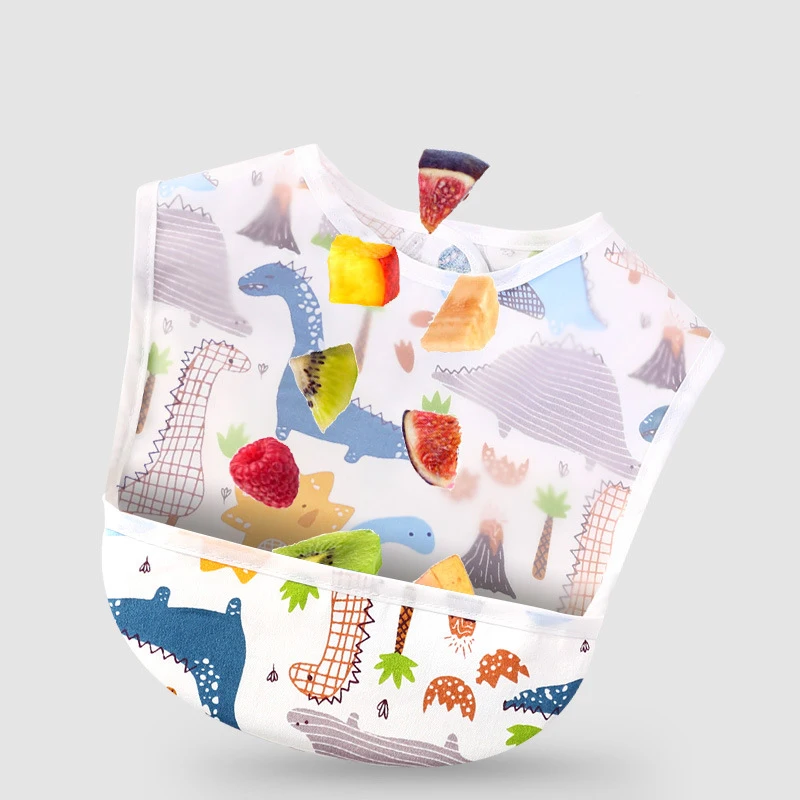 Baby Kids Bibs Infant Eating Tools With Pocket Waterproof Short Sleeve Baby Bandana Bibs Cute Summer Toddler Feeding Bibs 6-24M
Baby Kids Bibs Infant Eating Tools With Pocket Waterproof Short Sleeve Baby Bandana Bibs Cute Summer Toddler Feeding Bibs 6-24M