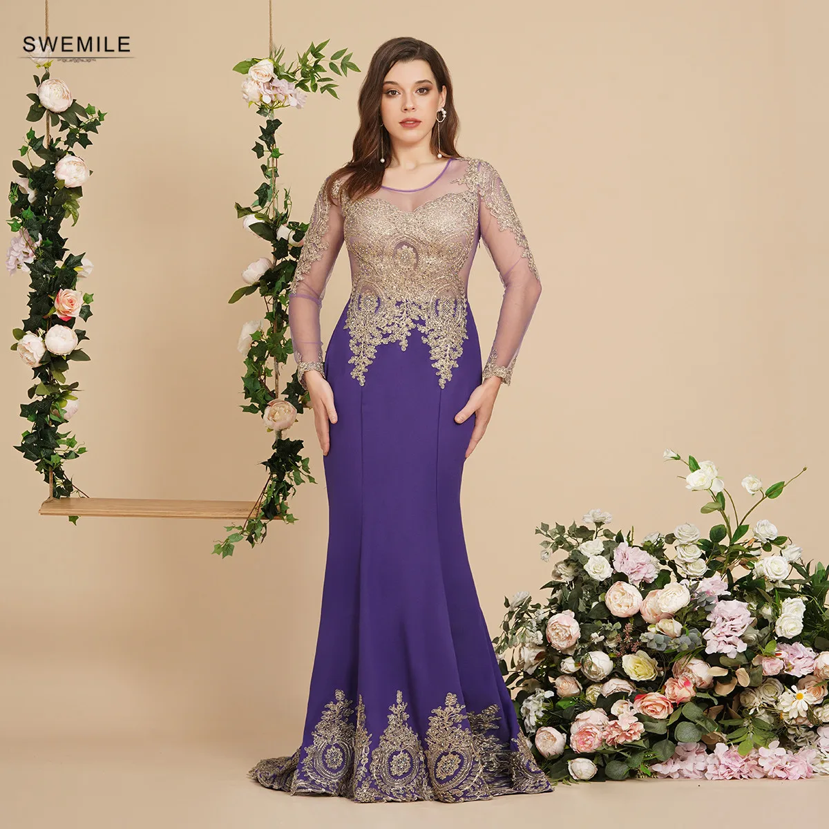 24H Shipping Mermaid Illusion Evening Dresses Full Sleeve Backless Elegant Formal Prom Gown Engagement Robe Women Robe de soiree
24H Shipping Mermaid Illusion Evening Dresses Full Sleeve Backless Elegant Formal Prom Gown Engagement Robe Women Robe de soiree